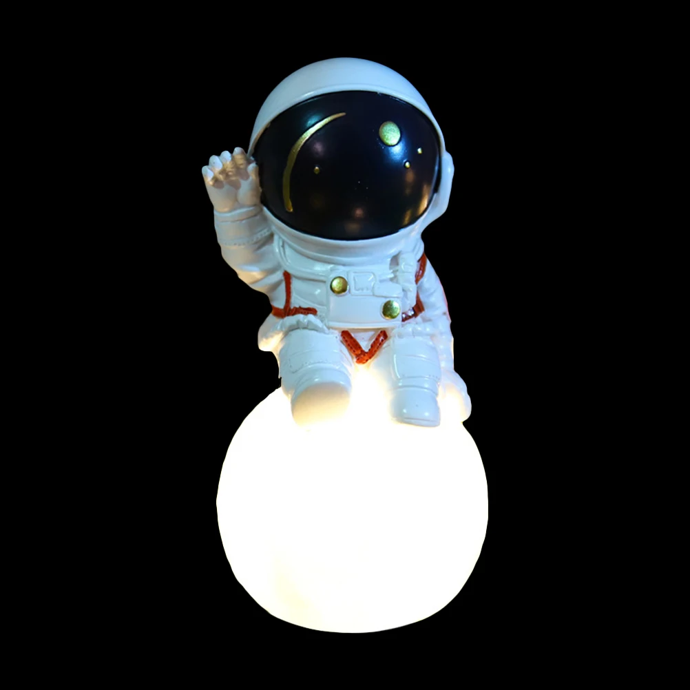 

Spaceman Lamp Astronaut LED Table Lamp Bedside Lamp Night Light for Home Bedroom Kids Birthday Christmas Gifts