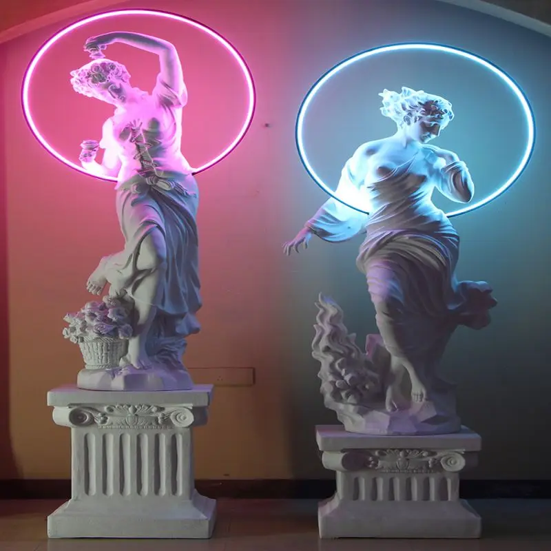 Барный светящийся четырехсезонный ангел декоративные украшения