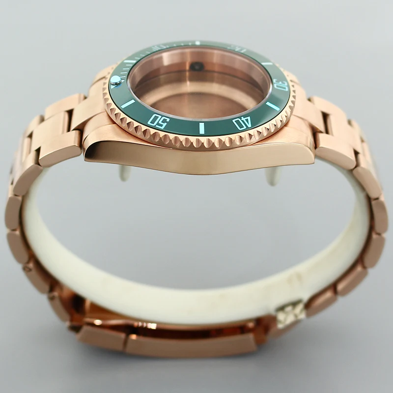 Корпуса часов 40 мм ремешки из розового золота сапфир 120 цилиндров