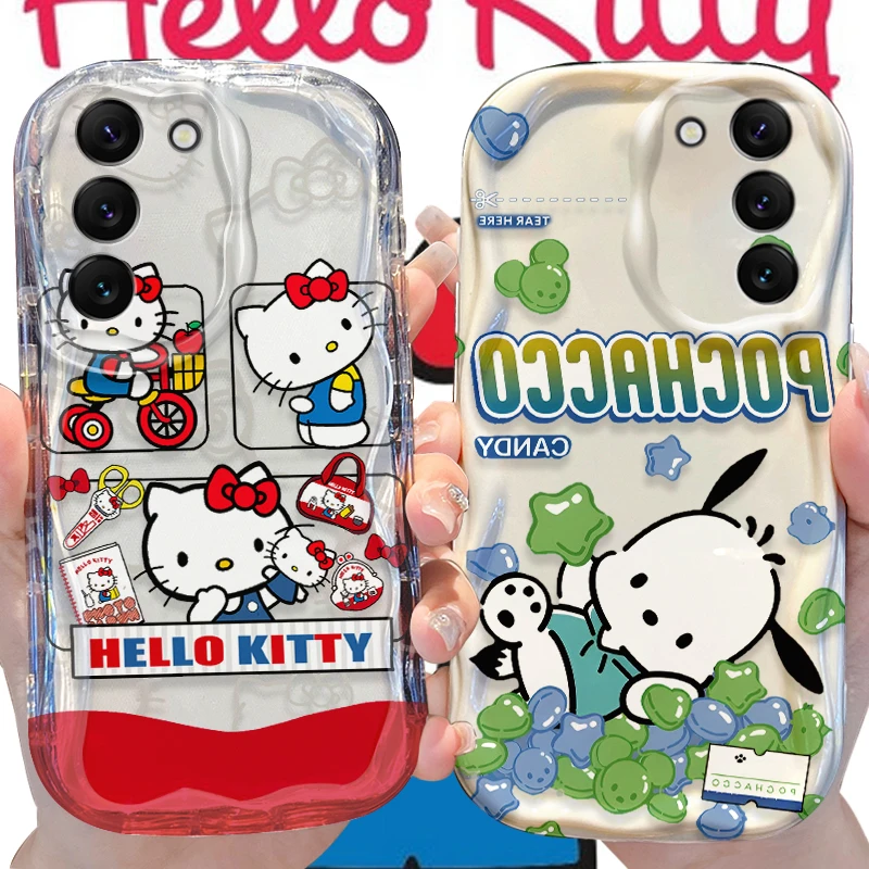 Чехол Hello Kitty для Samsung Galaxy S24 S23 S22 S21 Ultra Plus S20 FE ...