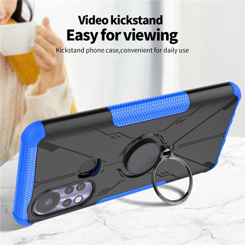 for infinix hot 11s case cover 11 10 lite 10s nfc play smart hd 2021 ring holder protective phone bumper for infinix hot 11s free global shipping