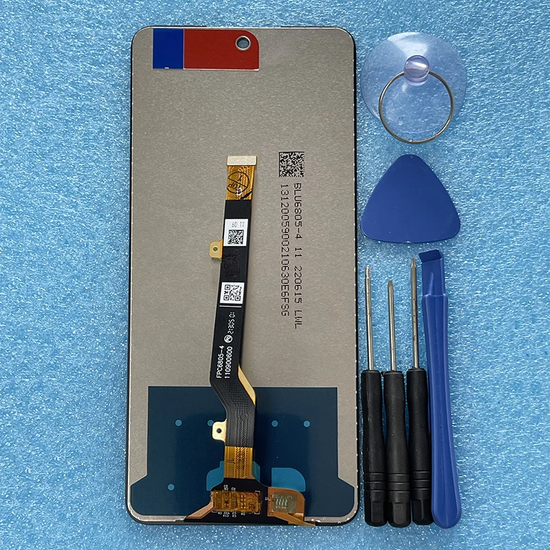 

Original For Infinix Tecno Camon 18 18 P LCD CH6 CH7 18P Display Screen+Touch Panel Digitizer For Tecno Spark 8 Pro KG8 Display