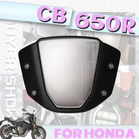 motorcycle sports windshield for cb650r 2019 2021 cb650r windscreen visor viser front screen wind deflector modified accessories
