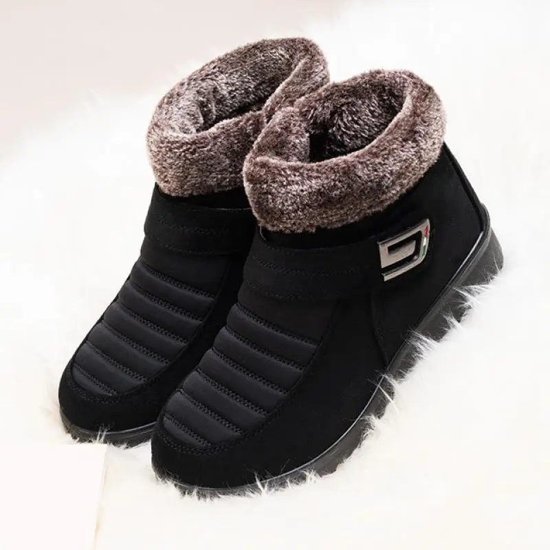 Winter Boots Women 2022 Thick Plush 