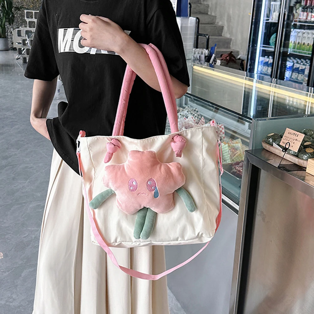 

Cute 3D Cartoon Tote Bags For Women Kawaii Girls Shoulder Bag Large Capacity Women Handbag Sweet Satchel Messenger Shopping Bag