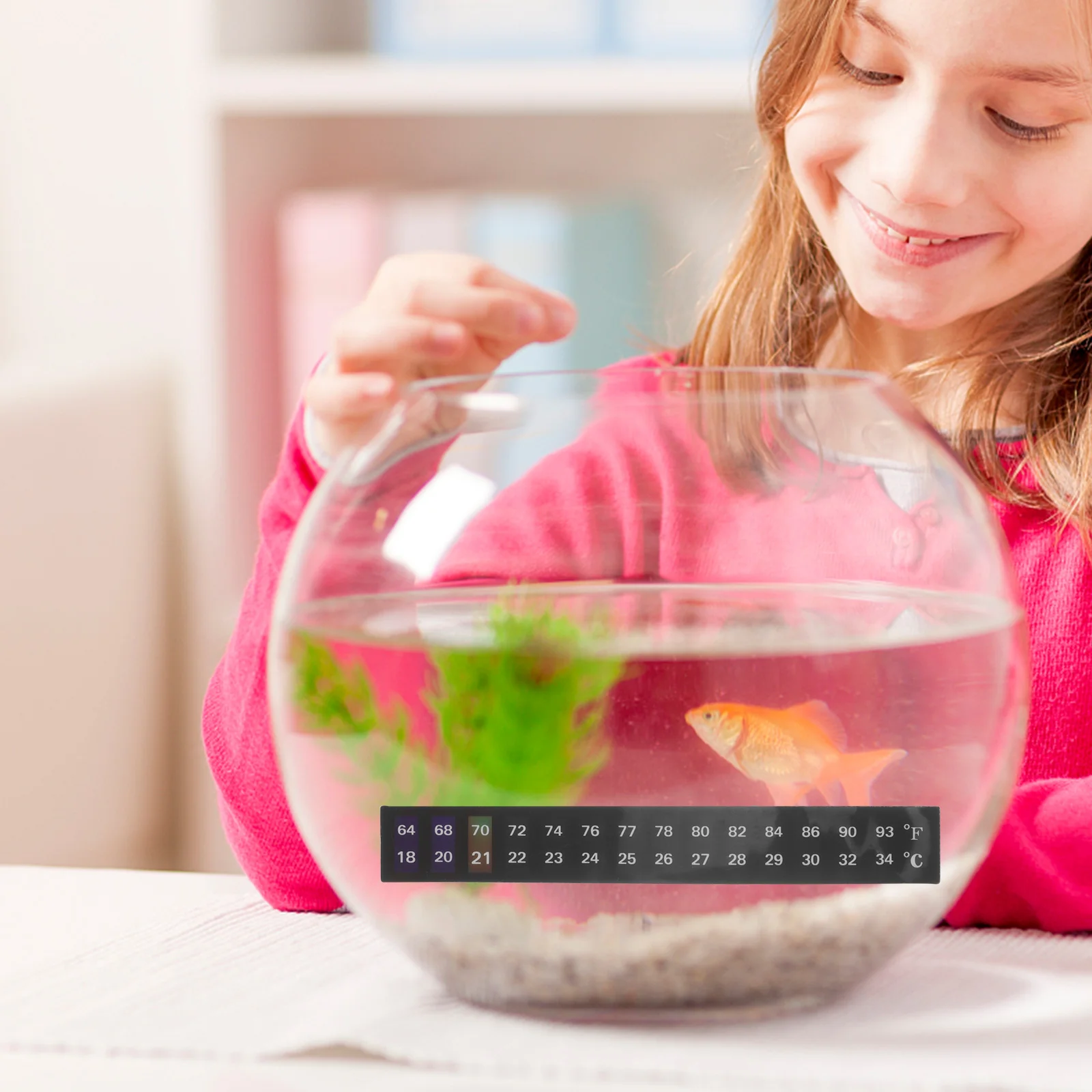 Наклейки на термометр наклейки полоски для температуры аквариума цифровые