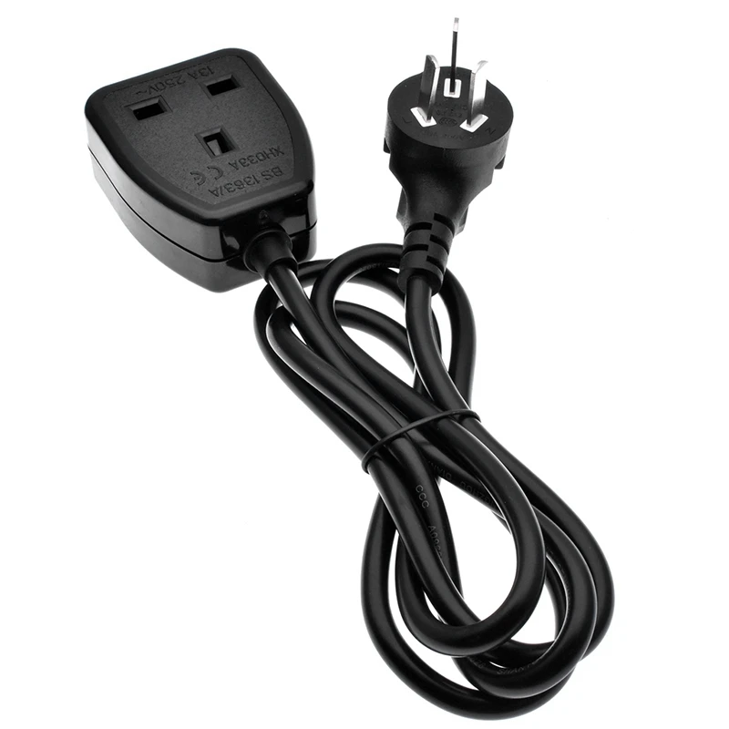 Удлинитель шнура питания от Австралии до Великобритании 3-контактная вилка к