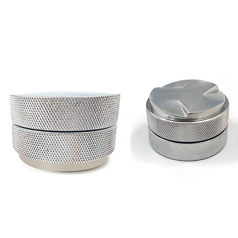 

51 мм Темпер для кофе Твердый алюминиевый пресс Темпер для кофе молоток с плоской головкой алюминиевый Темпер для кофе