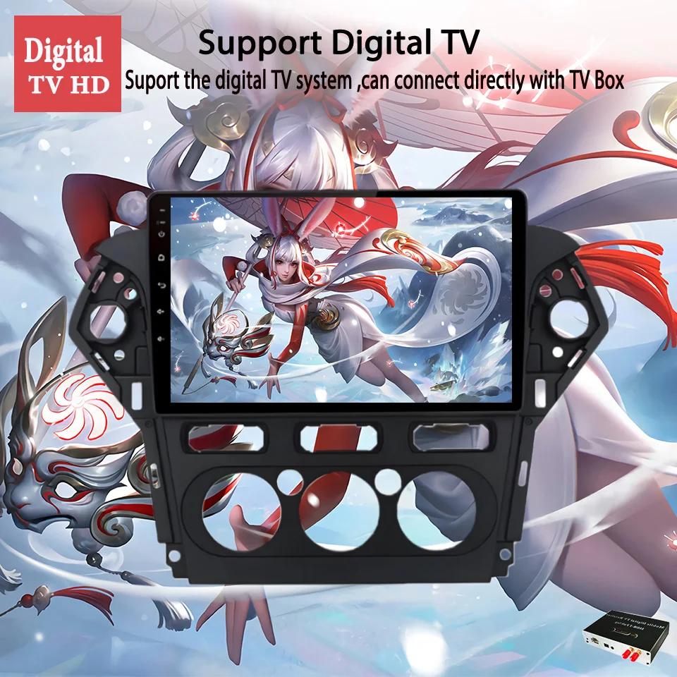 Для Ford Mondeo 2010 - 2014 авто стерео радио мультимедийный видеоплеер навигация GPS