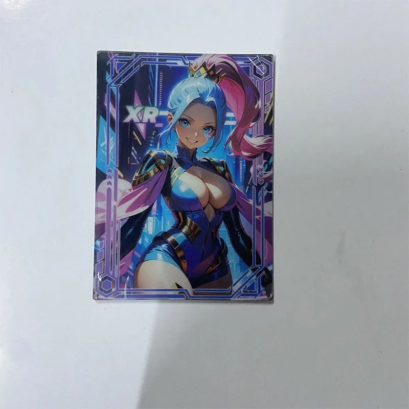 Фото Аниме One Piece XR карты Hancock Nami Vivi Perona Yamato Zoro Ace Коллекционные карты Рождественские подарки на день рождения Детские игрушки №4