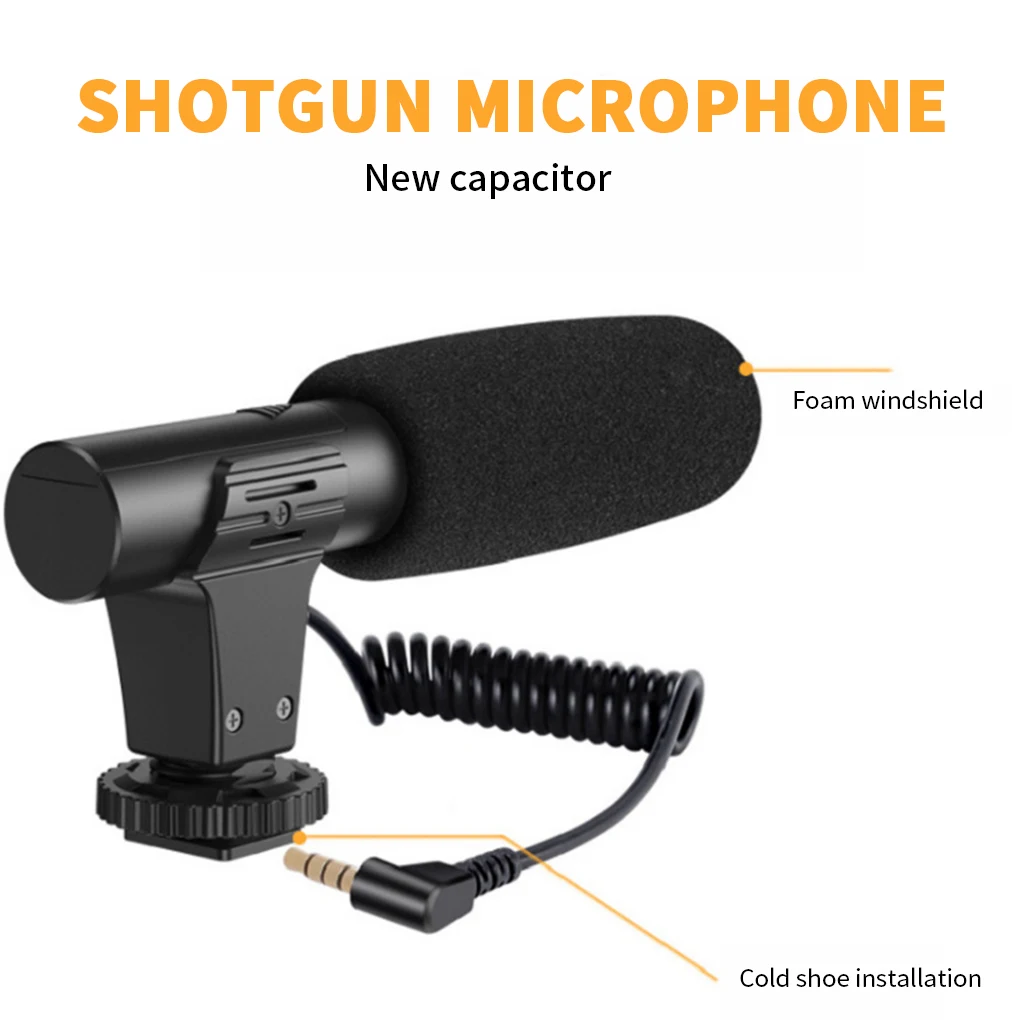 

Tripod Holder Kit Live Streaming 6000K 5W Fill Light Set Portable Video Recording Photography Set with Mic