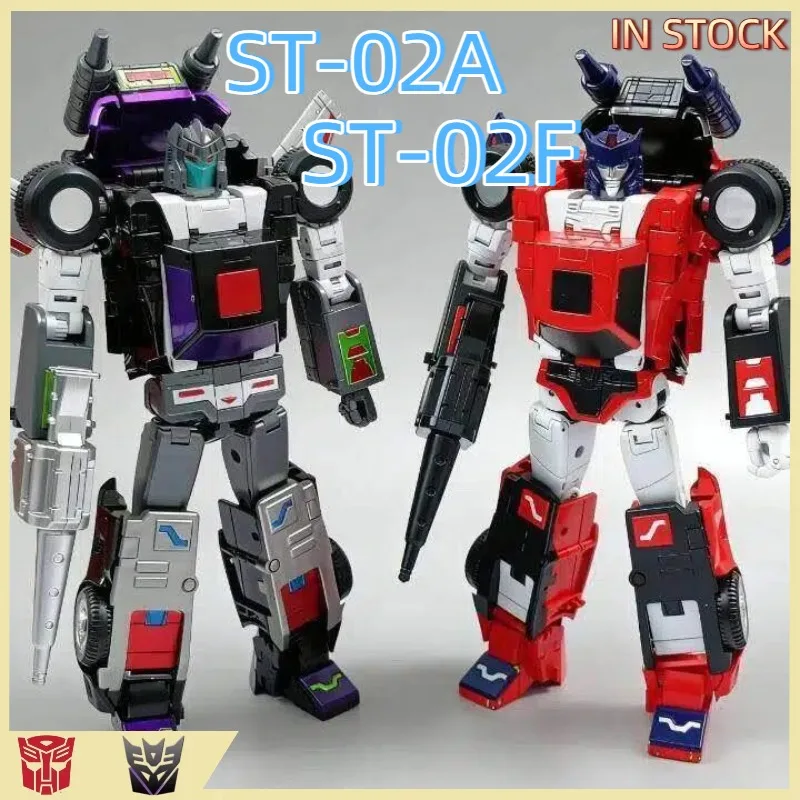 Фото В НАЛИЧИИ: Игрушки-трансформеры, оригинальный продукт Steel Star Star Toy ST-02A, ST02APedal, ST-02F, ST02F Blaze, с перекрашенными шинами. №1