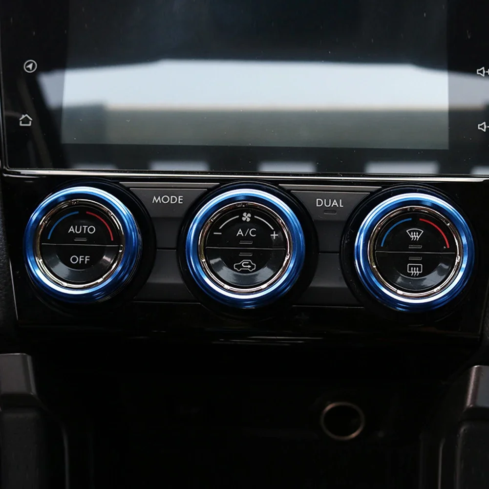 3 шт. автостайлинг ручка переменного тока кондиционера кнопка переключения тепла