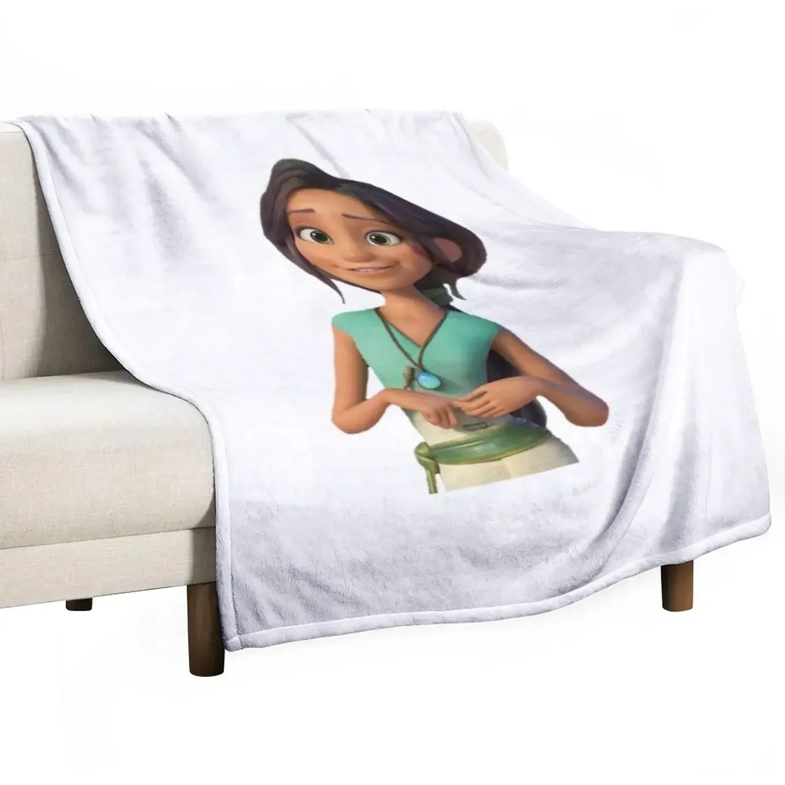 Dawn Betterman - The Croods A New Age Throw Blanket Furry Weighted Blankets
