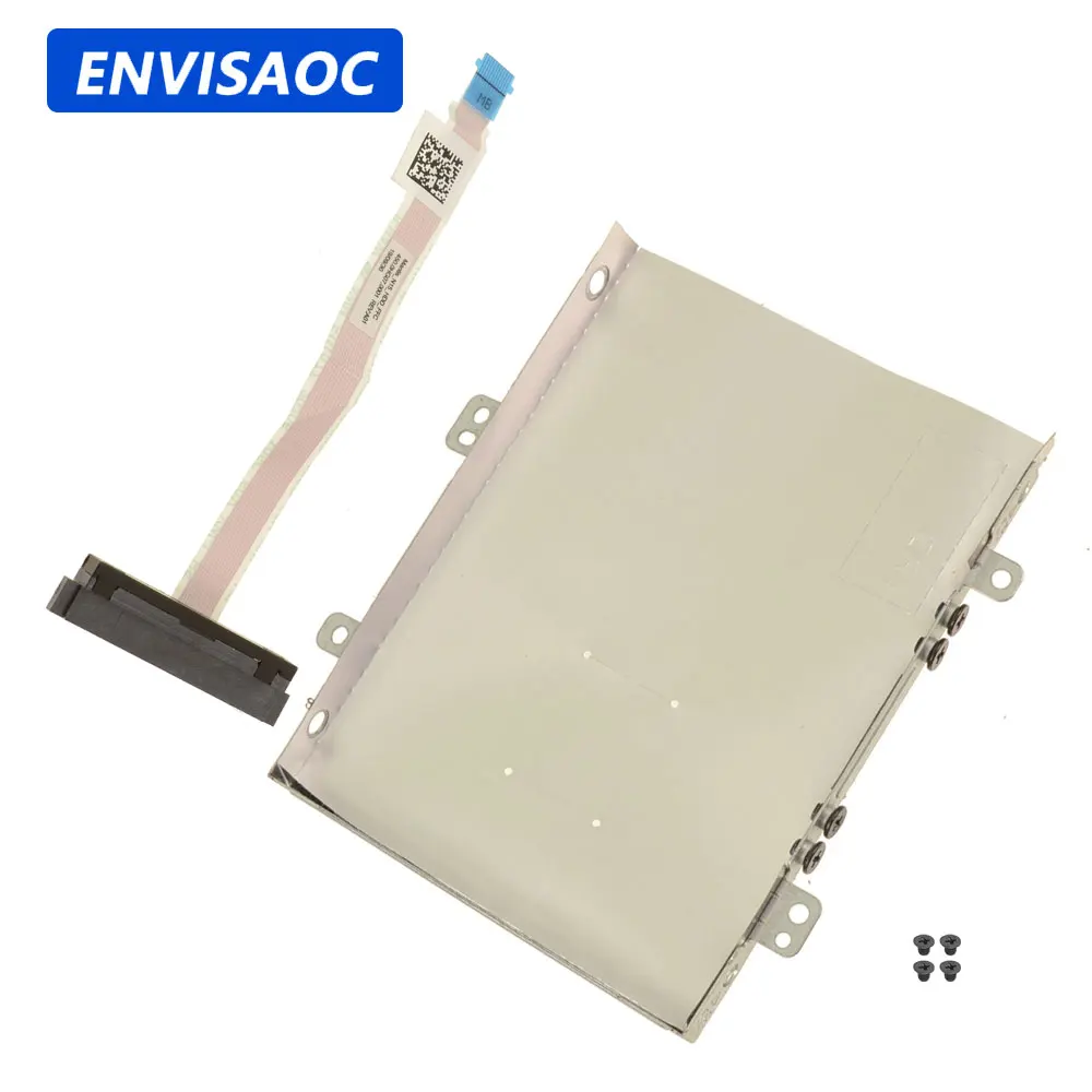Фото OEM для ноутбуков Dell Vostro 15 5590 V5590: гибкий кабель-коннектор SATA для жесткого диска HDD/SSD, кронштейн-держатель (кэдди) 0H6KPW 450.0HG07.0011 №1