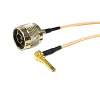n type male plug female bulkhead to 3g modem assembly ms156 right angle connector rg316 15cm cable new wholesale price