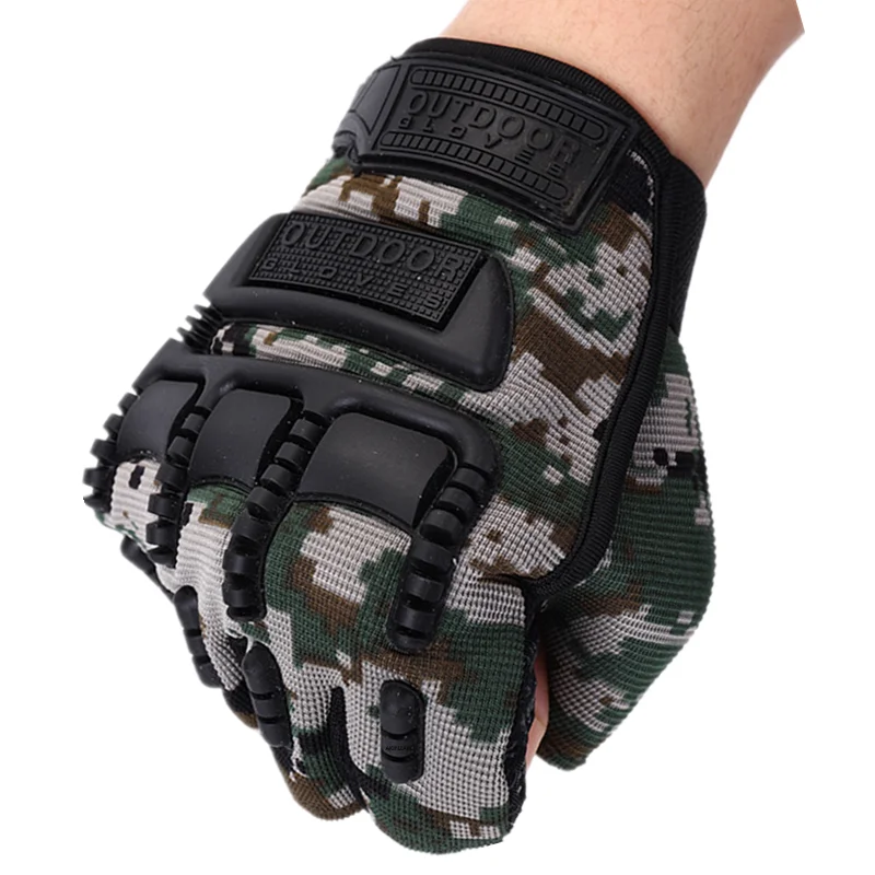 

New Fingerless Tactical Gloves Camouflage Military Mittens For Fitness Male Antiskid Motocycle Men Women Moto Half Finger Gloves