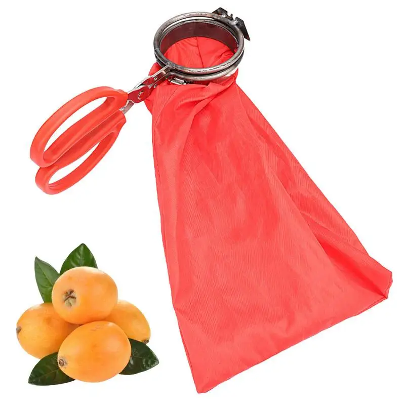 

Portable Fruit Tree Picker Tool Farm Garden Picking Mini Bag Deep Basket Fruit Picking Head Convenient Fruits Catcher For Loquat