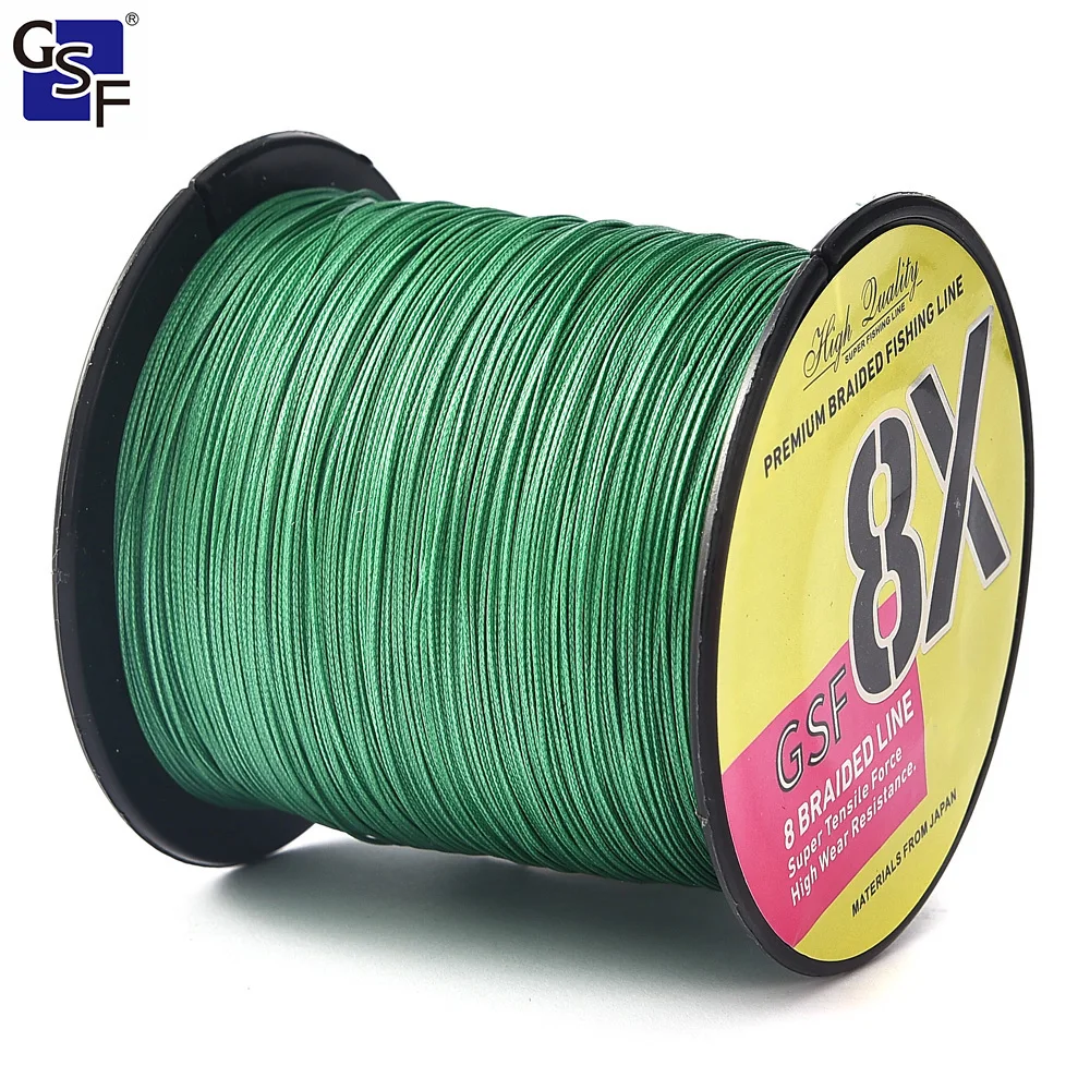 

8strands PE line fishing line 500m 0.1mm-0.5mm size 12LB-80LB floating line carp fishing mutilament PE line Braided lines