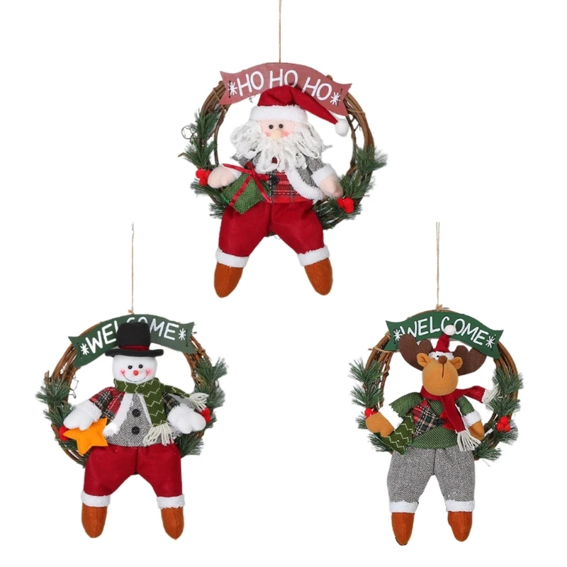 

Christmas Tree Pendant Christmas Fireplace Hanging Decor Noel Decor Party Favor