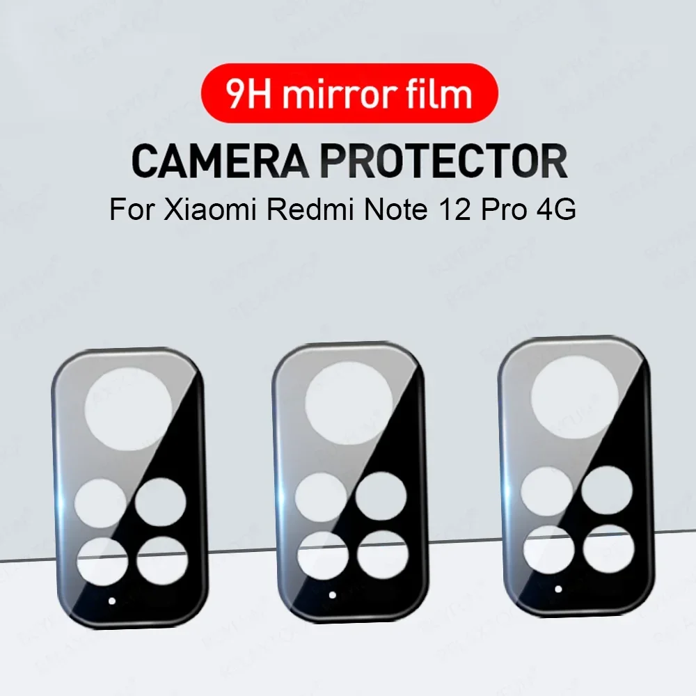 

3 шт., задняя защитная стеклянная крышка для камеры Xiaomi Redmi Note 12 Pro 4G Note12Pro Plus Note12 Pro