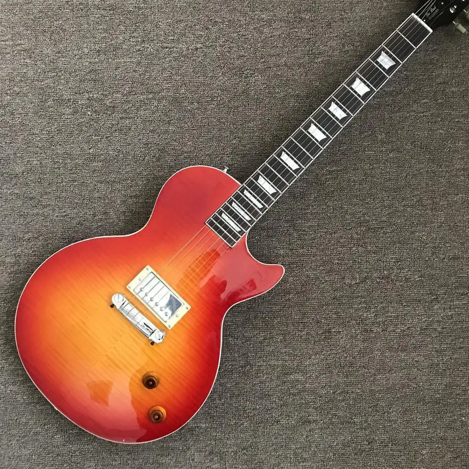 

Электрическая гитара Rosewood Fingerboard, цвет вишня Burst, клен, прямая сделка
