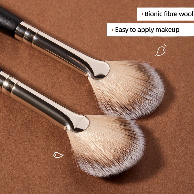 Мягкая Кисть для макияжа Рассыпчатая кисть пудры теней век искусственная пудра