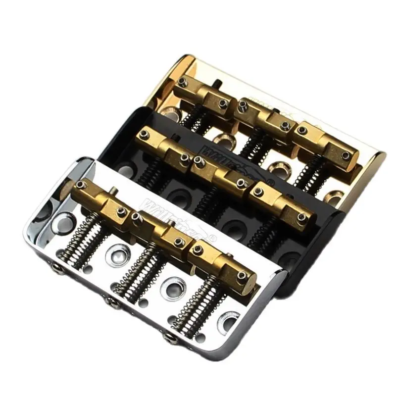 

New Wilkinson WTBS Short TL Electric Guitar Bridge - Compensated Saddles in Chrome, Black or Gold