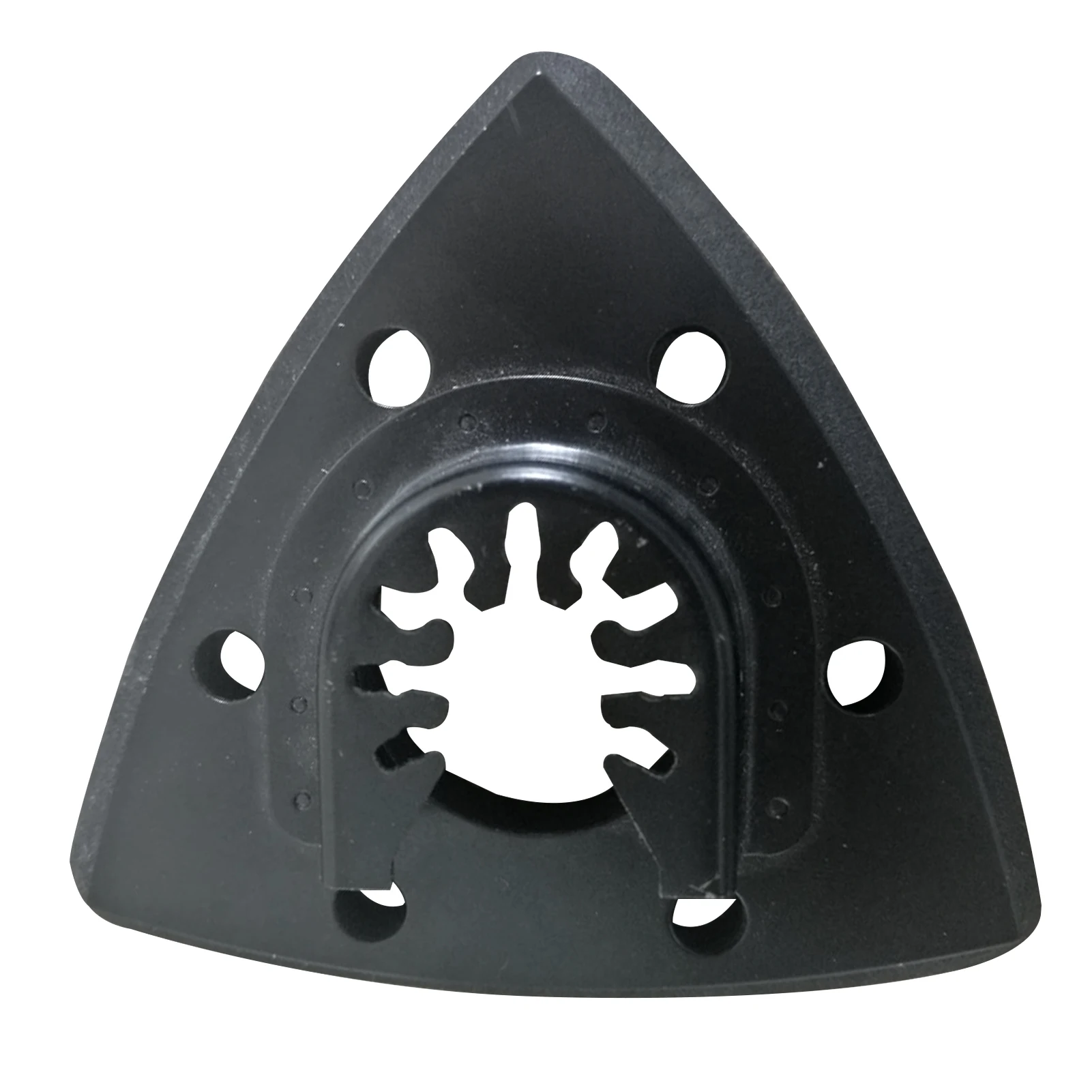 

90mm 6 Holes Multitool Abrasive Home For Wood Self Sticky Accessory Triangular Sandpaper Set Alumina Cutting Sanding Pad Pack