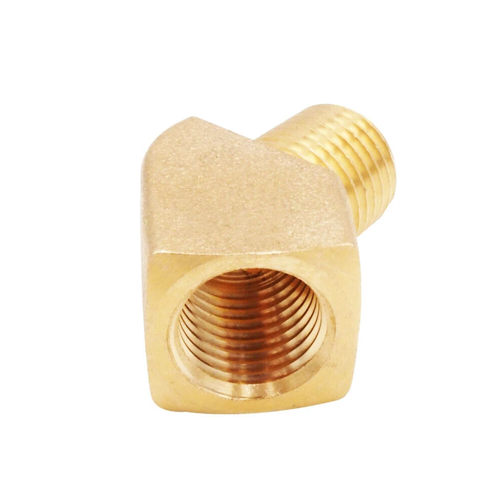 

1/4 NPT Pipe Threaded Pipe 150 PSI WSP Brass Ductility Elbow Joint For Connect Male And Female Pipes Or Fittings