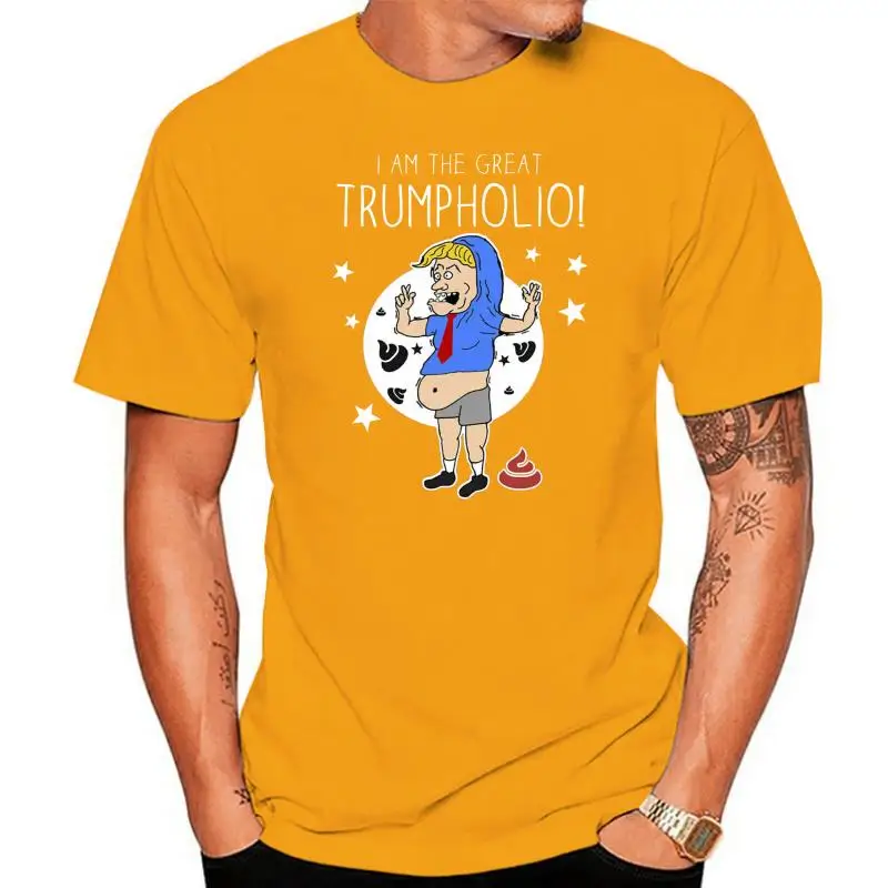 

Черная футболка Beavis и Butthead I Am The Great trumphoil карикатура Cornholio для спортзала футболка для фитнеса