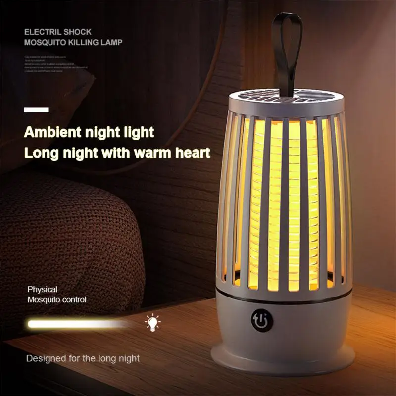Лампа-ловушка для комаров фотокатализатор с электрическим током уничтожения