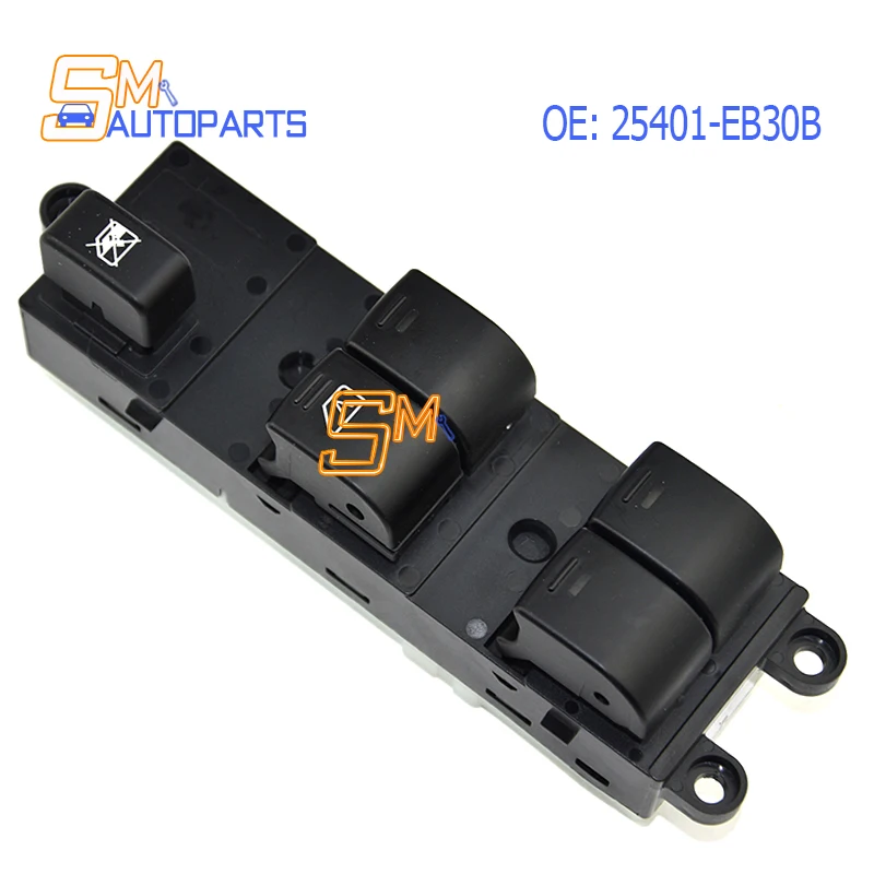 25401-EB30B новый передний левый Электрический переключатель управления окном для