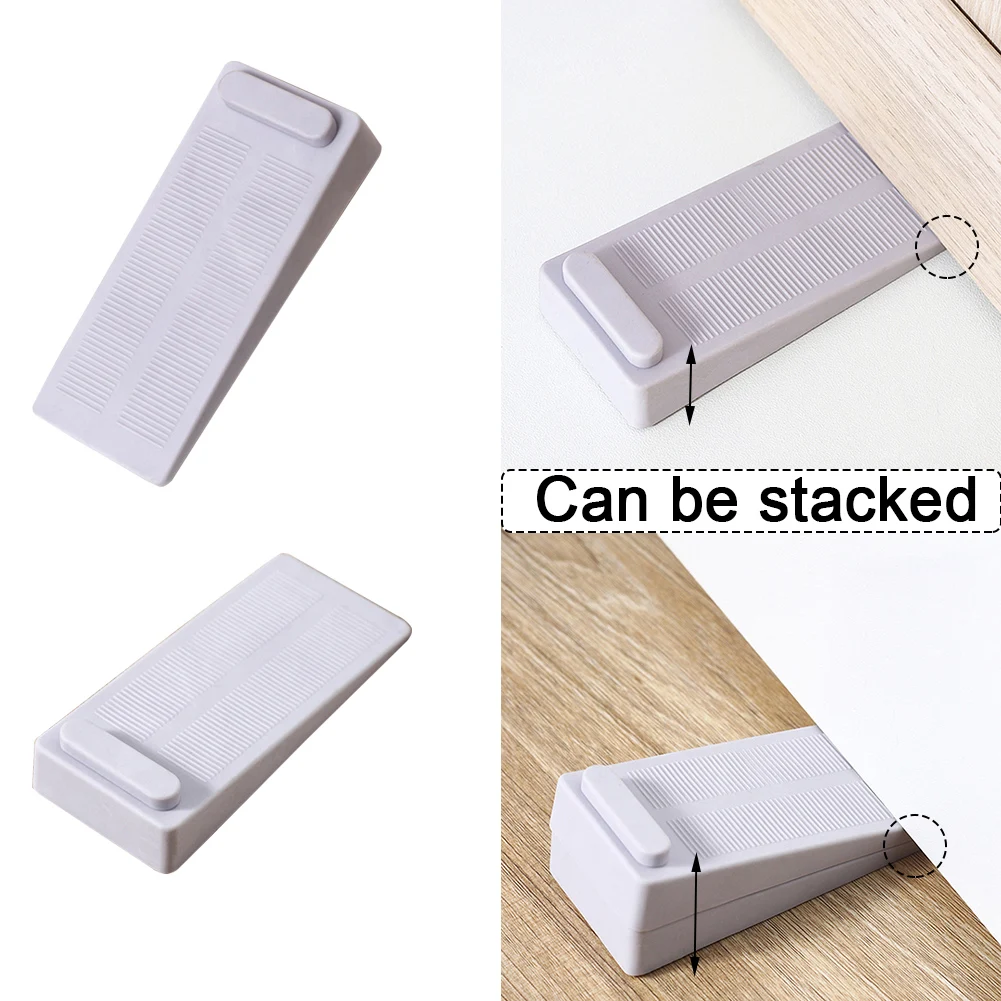 

Creative Silicone Door Stopper Safety Anti-skid Windproof Rear Retainer Anti-collision Door Stop Protector Anti-pinch Hardware