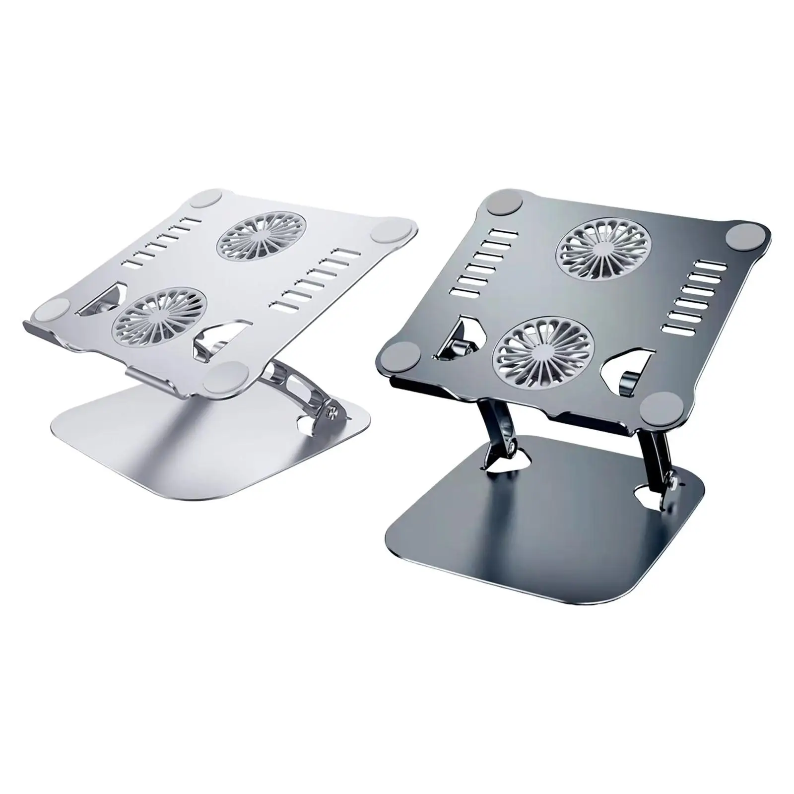 

Laptop Stand Dual Fan Radiator Laptop Cooling Stand Metal Mount Cooler for for All Laptops