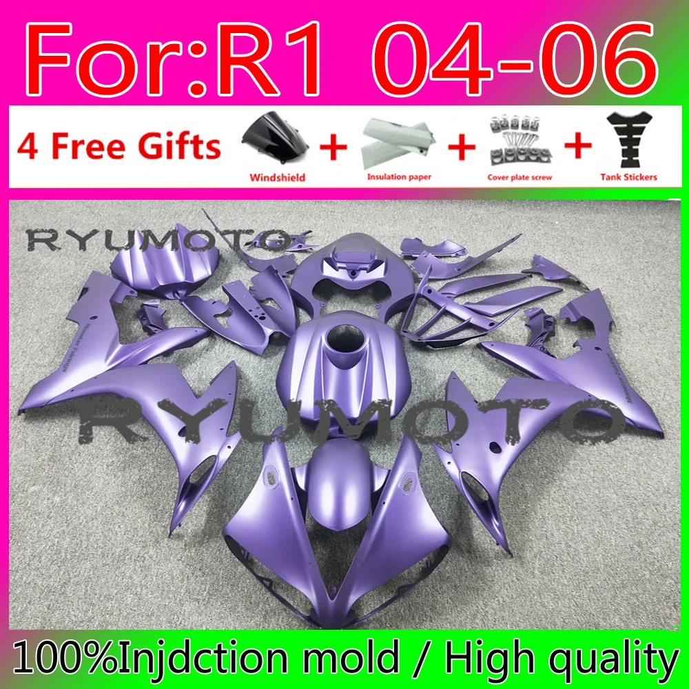 

New ABS Injection Mold Motorcycle Fairings Kit Fit for YAMAHA YZF-R1 2004 2005 2006 R1 04 05 06 bodywork fairing