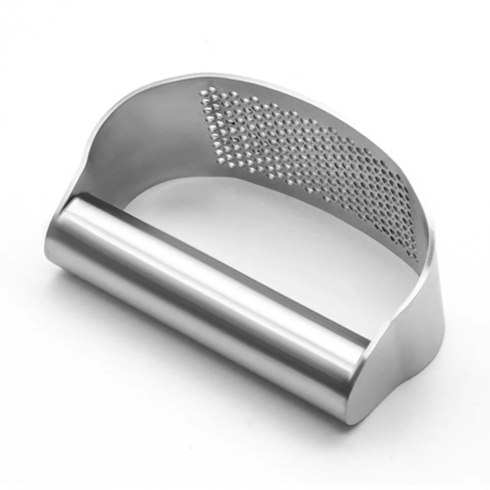 

Durable Garlic Press Stainless Steel Easily Clean Manual Garlic Press Tools Kitchen Cooking Tools For Ginger Garlic Masher