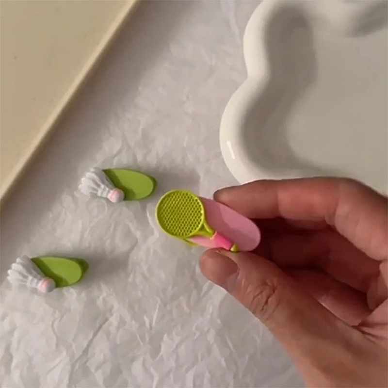 2/1 шт. забавная и милая овальная заколка для бадминтона боковая зажим волос утка с