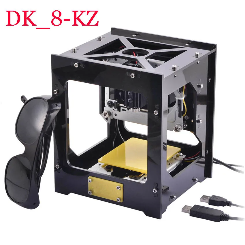 1PC 1000mW DIY USB Laser Engraver Printer Cutter Engraving Machine DK-8-KZ DIY Laser Carving Machine Protective Glasses