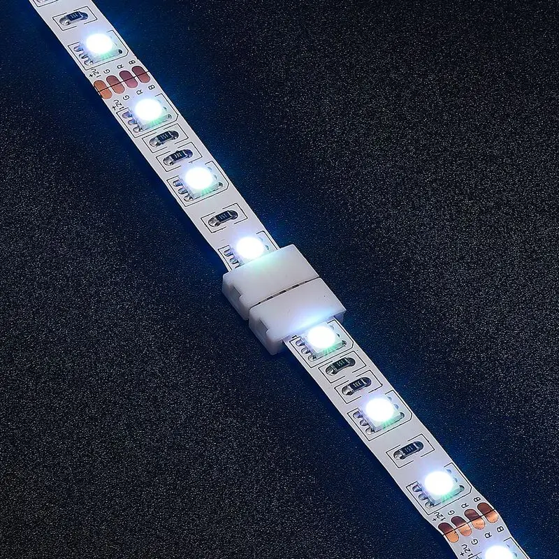 5-100pcs RGBW LED Connector 5pin 10mm 2pin 4pin Free Soldering for 5050 3528 Single Color RGB RGBWW Strip Light | Обустройство дома
