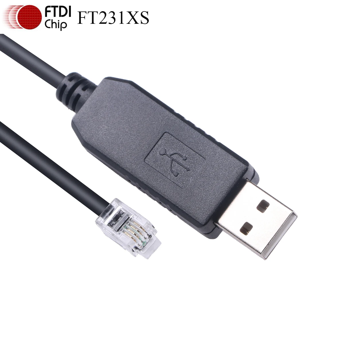 Cable Industrial FTDI FT231XS USB a RJ9 Serial para Celestron Nexstar 4SE,6SE,...