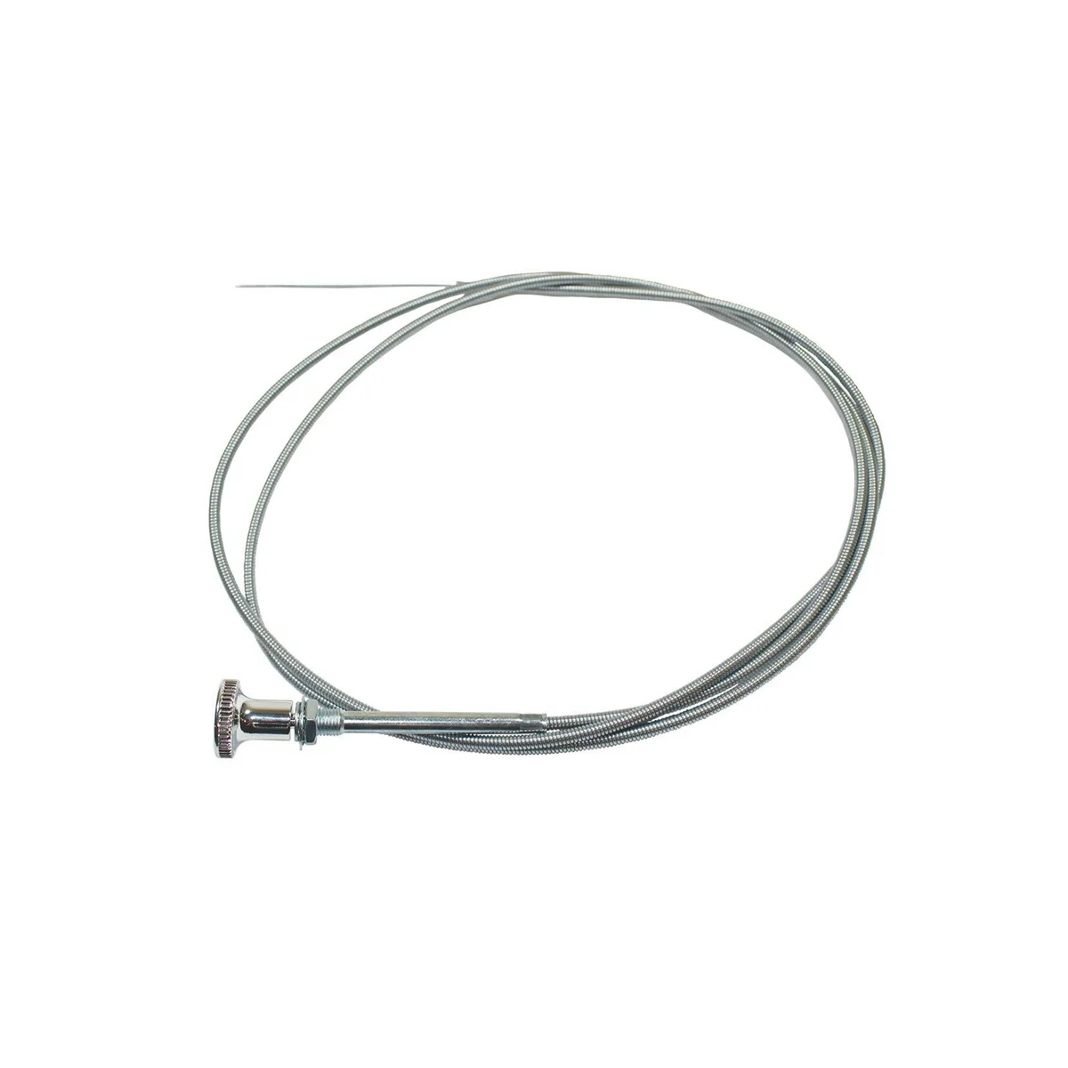 

Chrome Universal 6 Ft Carburetor Cable Push Pull Throttle Cable for Hot Rat Rod