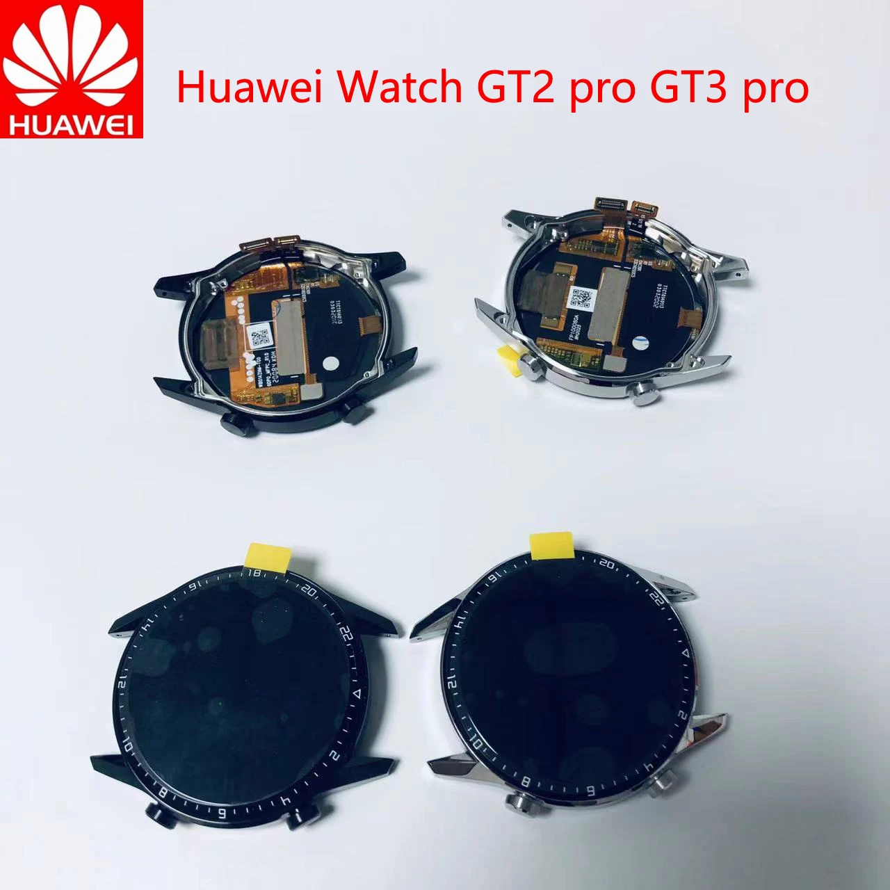 ЖК-дисплей для Huawei Watch GT 2/GT2 pro/GT1/GT3 pro экран с рамкой и сенсорной панелью дигитайзер