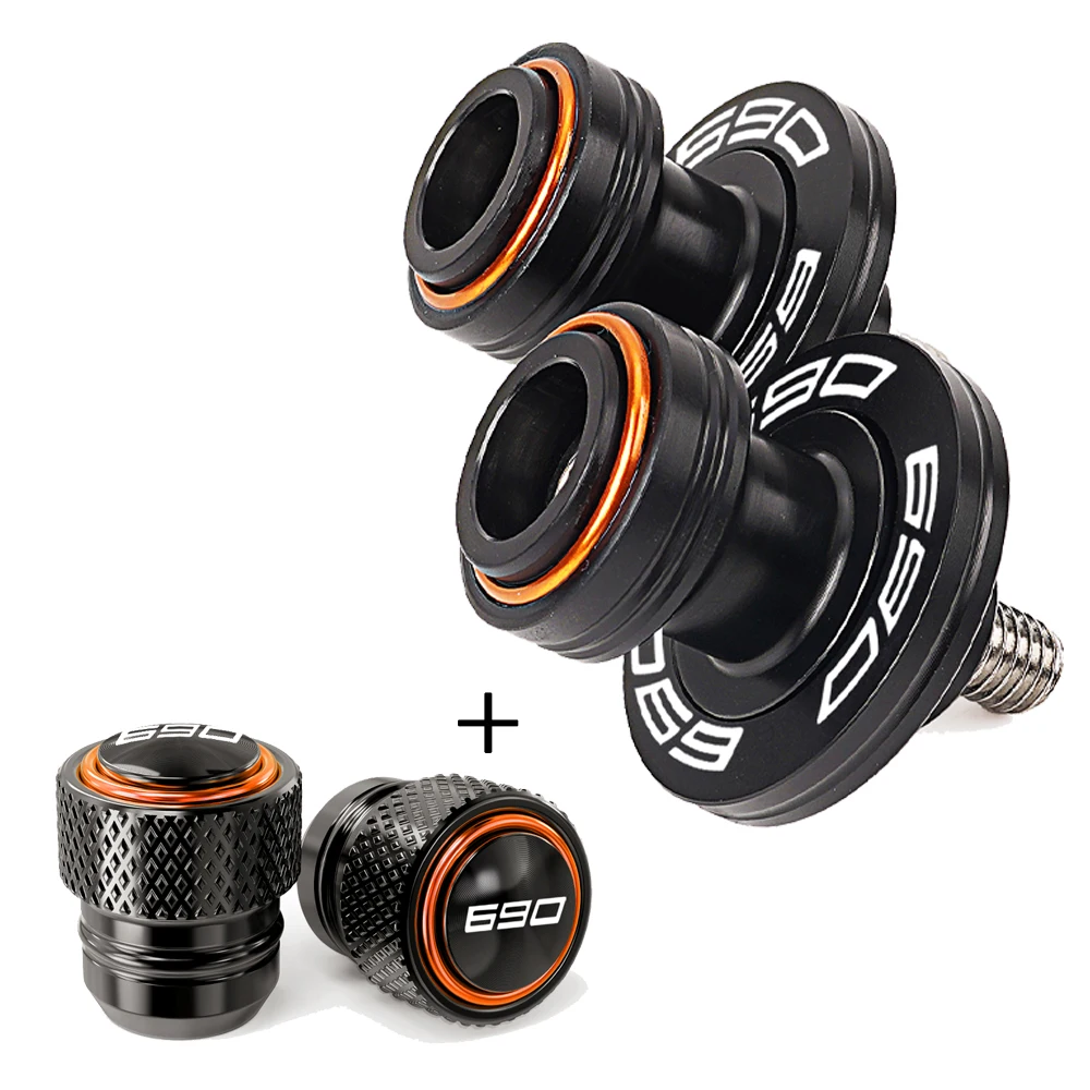 

Для KTM 690 SMC Duke 690 DUKE690 690SMC SMC R 2008-2022 2023 2024 мотоциклетные катушки маятника, ползунок, подставка, винты, колпачки клапанов