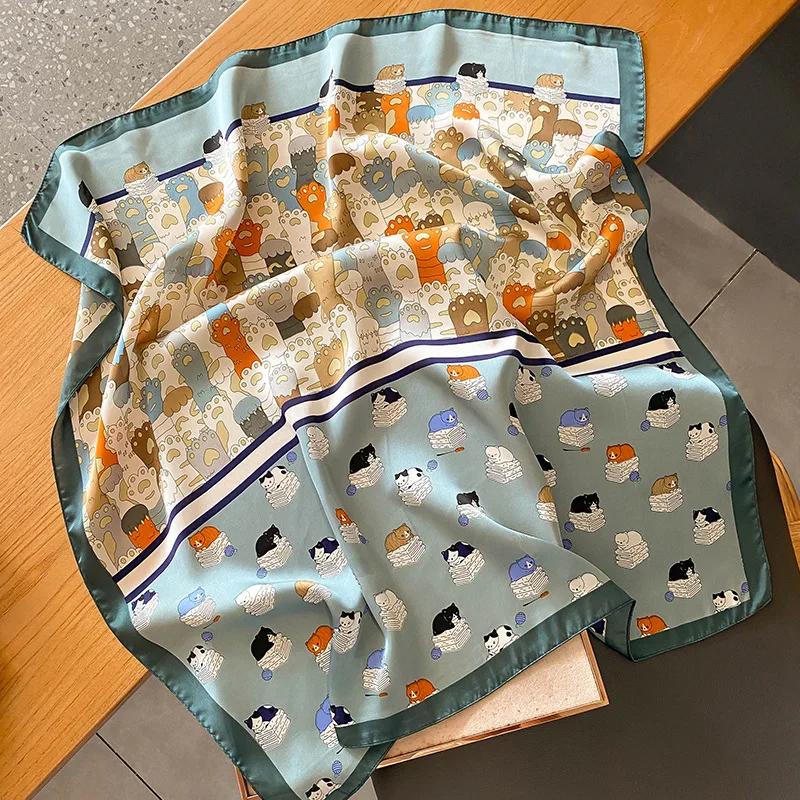 Шелковый шарф