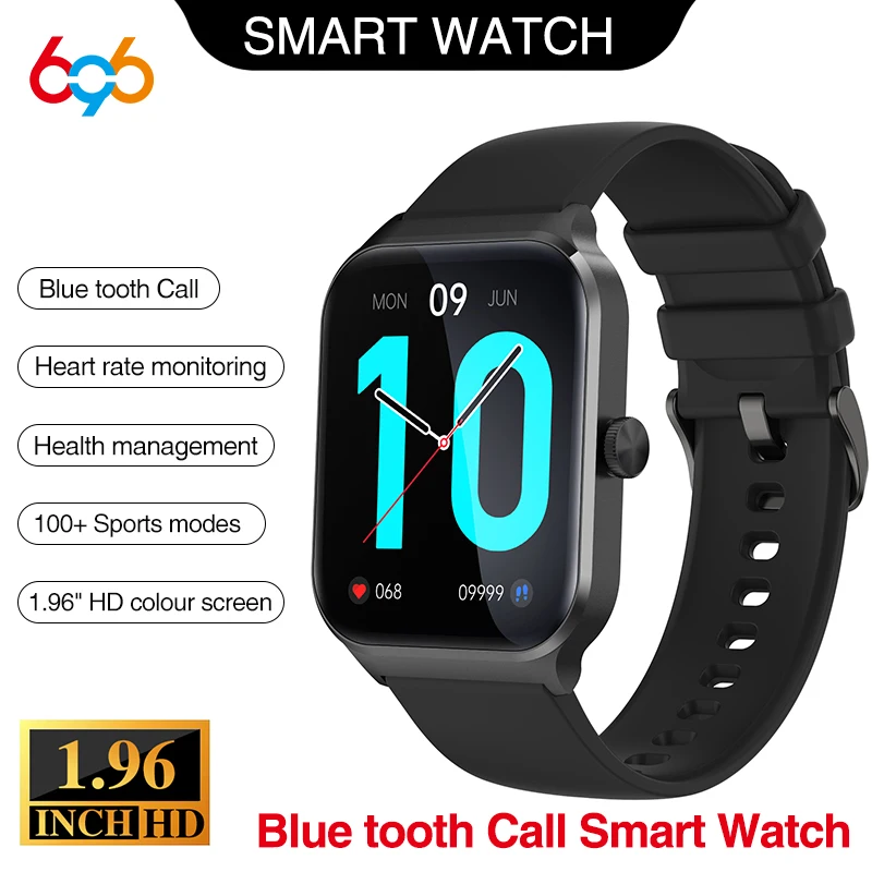 

New BT Call Smartwatch Men Heartrate Monitor 100+ Sport Models Smart Watches Women Sports Sleep Voice Assistant Information Push
