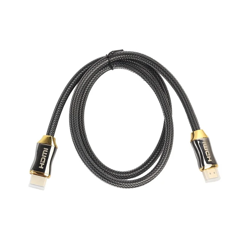 

4K 60Hz HDMI-compatible Cable 1M High Speed 2.0 Golden Plated Connection Cable Cord for UHD FHD 3D Xbox PS3 PS4 TV