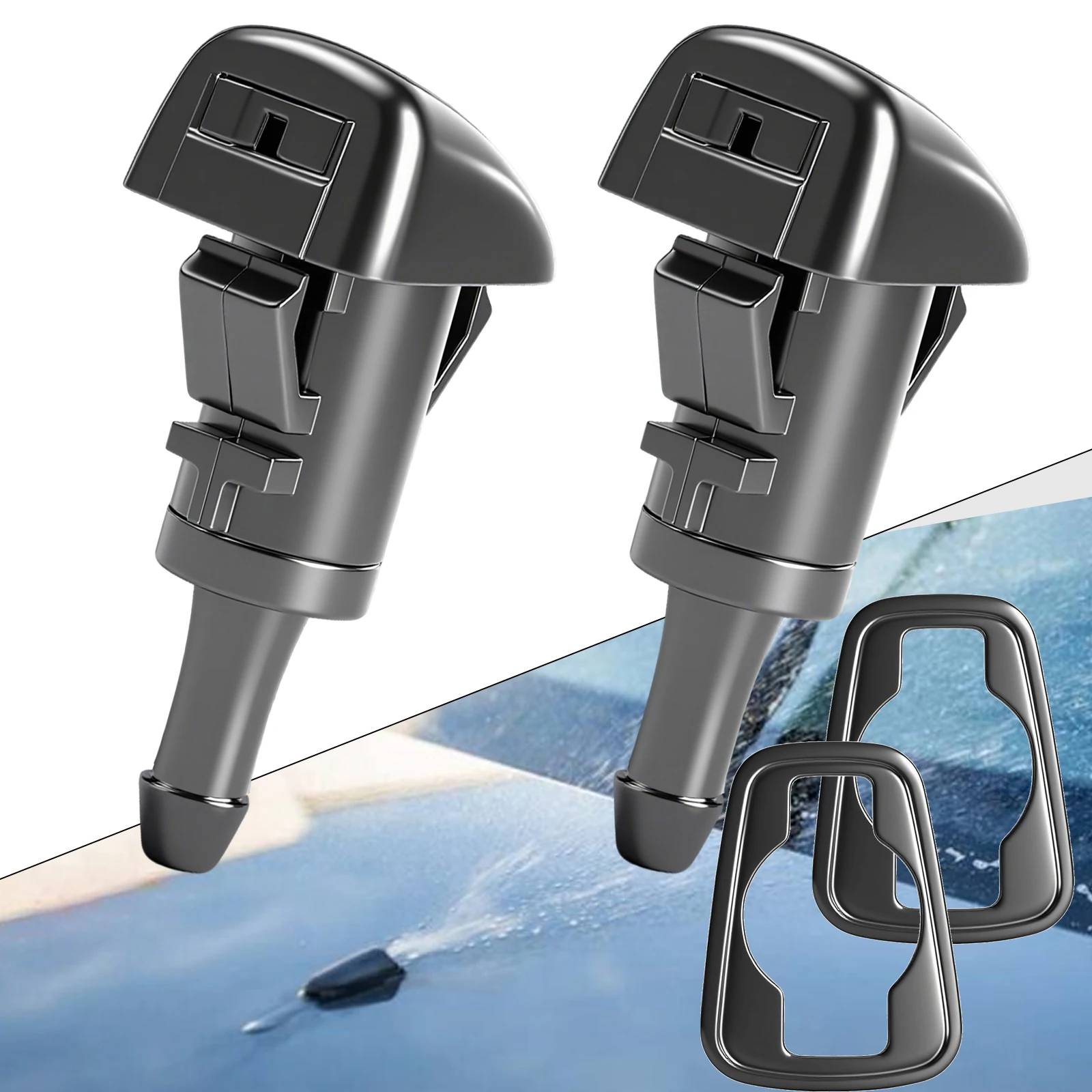 

Форсунка омывателя лобового стекла Erick's стеклоочистителя 2 шт./компл. для Chevrolet Trailblazer GMC организма Oldsmobile Bravada OE #15878745