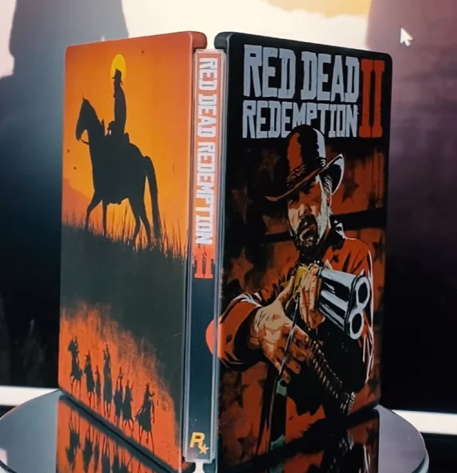 Фото Red Dead Redemption 2 R2 (UK Edition) Steelbook FantasyBox (только коробка, без диска) №4