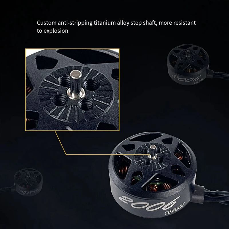 4 шт. 2006 2030KV бесщеточный двигатель FPV Запчасти Аксессуары для радиоуправляемых